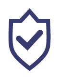 icon security shield with checkmark